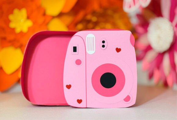Download Camera Shaped Box, Candy Holder - Premium Bundle